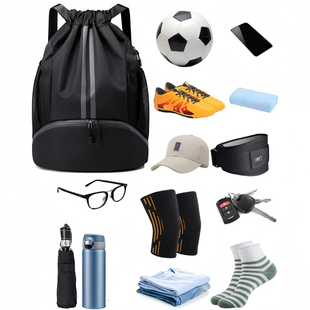Drawstring Sports Backpack,Lig - Sports Equipment Bag review and price