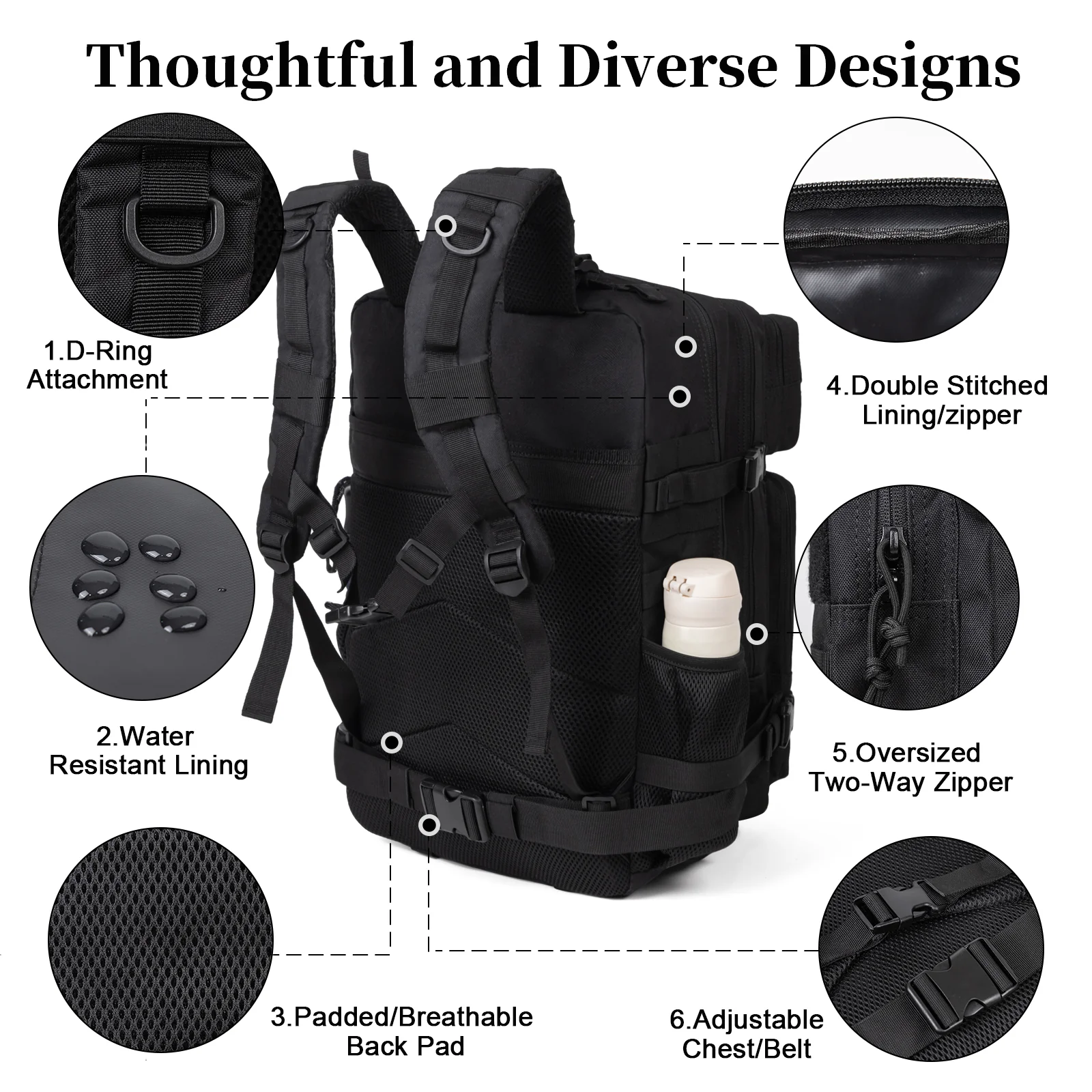 60L Army Military Tactical Bac - Sports Equipment Bag review and price