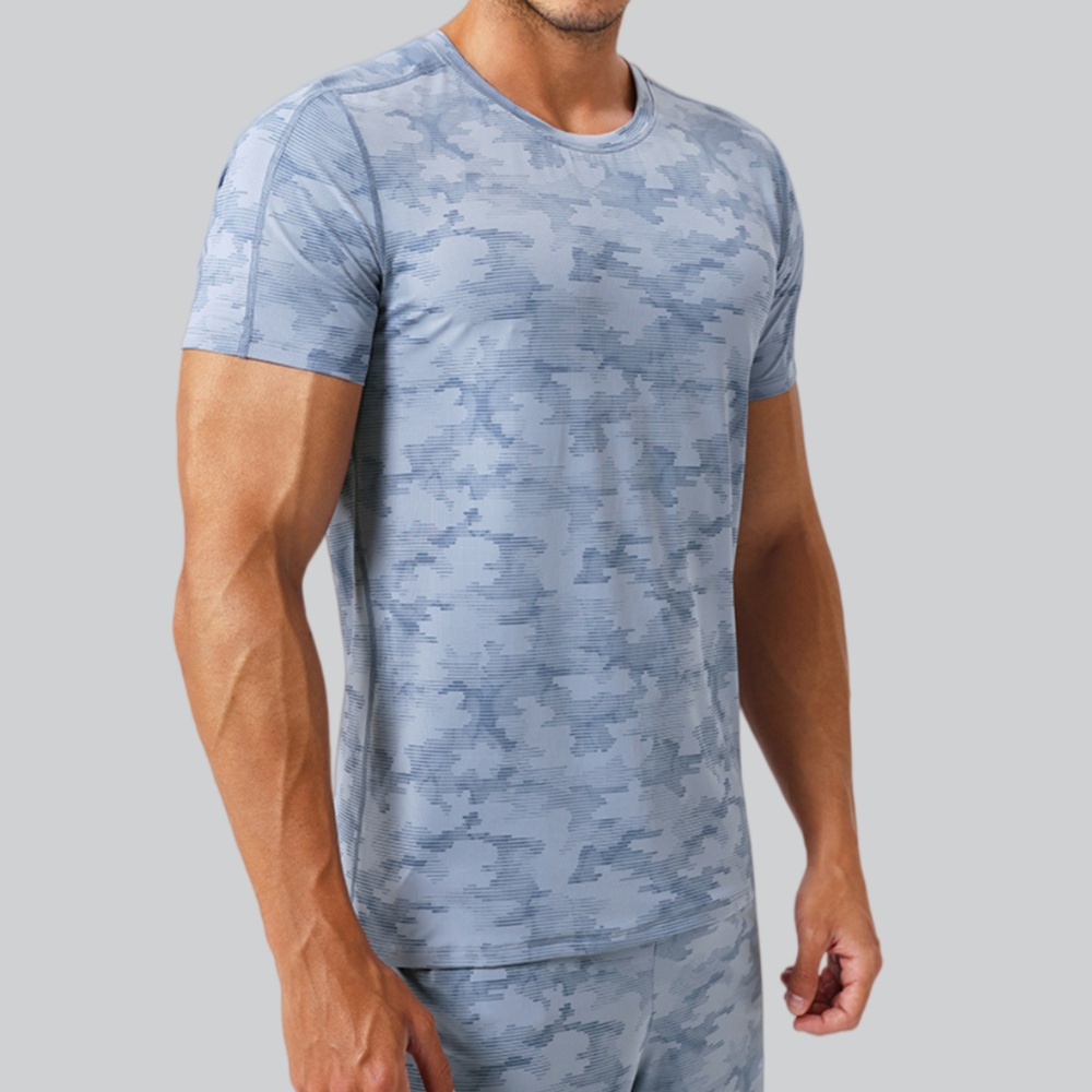 Men's Round Neck T-Shirt Sport - Sports Equipment Logo review and price
