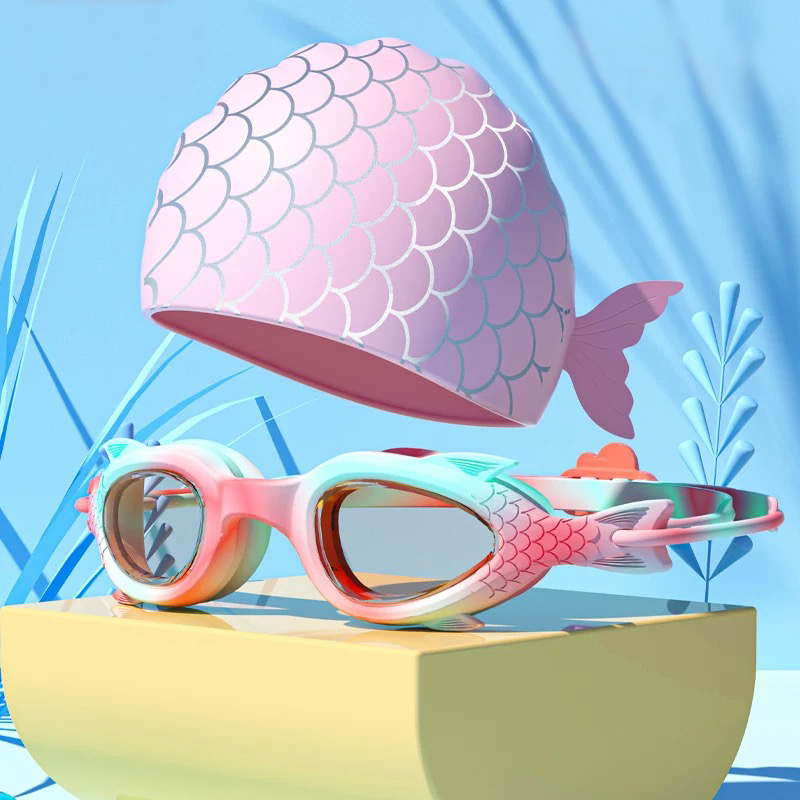 Children's Swimming Goggles; W - Swim Cap Silicone review and price