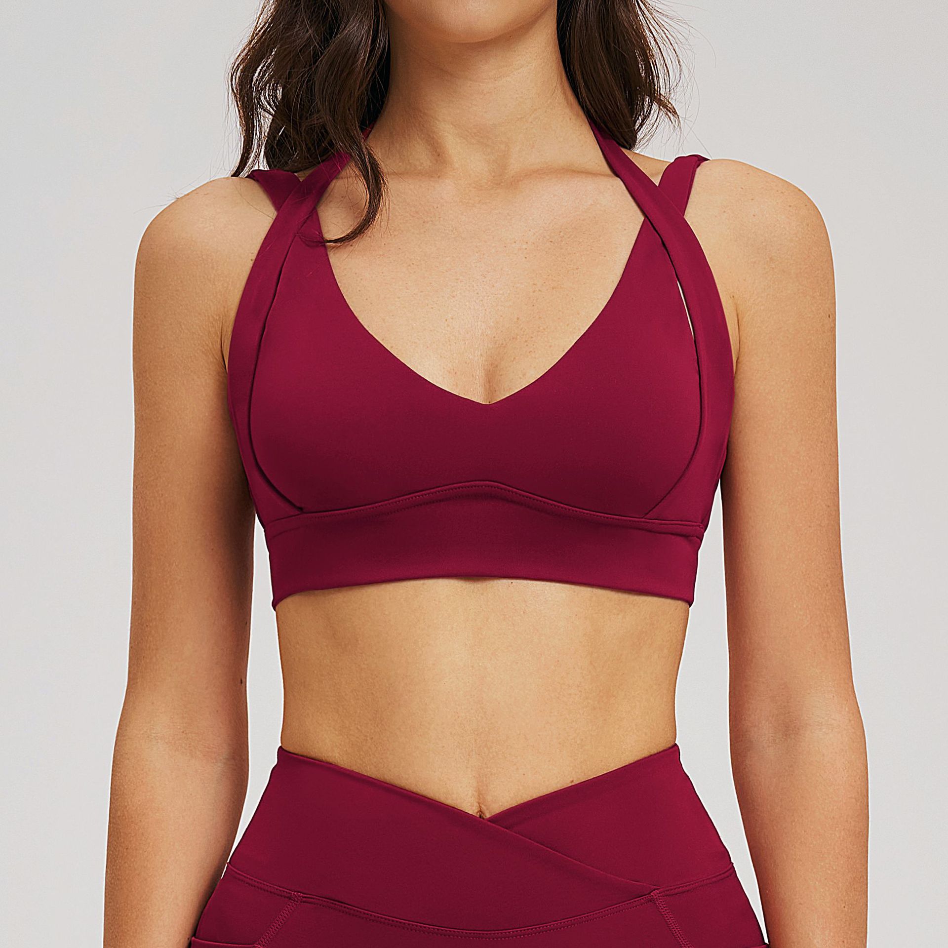 Workout Clothes Woman Gym Top  - Sports Equipment Logo review and price