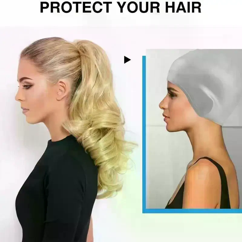 /HTF/Waterproof Swimming Cap H - Swim Cap Silicone review and price
