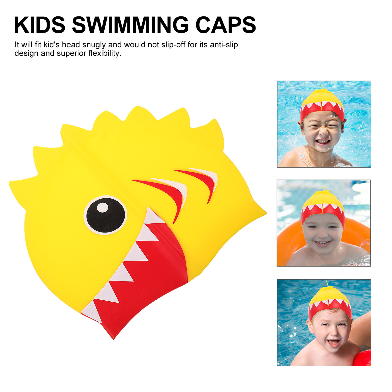 Kids Silicone Swim Caps Waterp - Swim Cap Silicone review and price