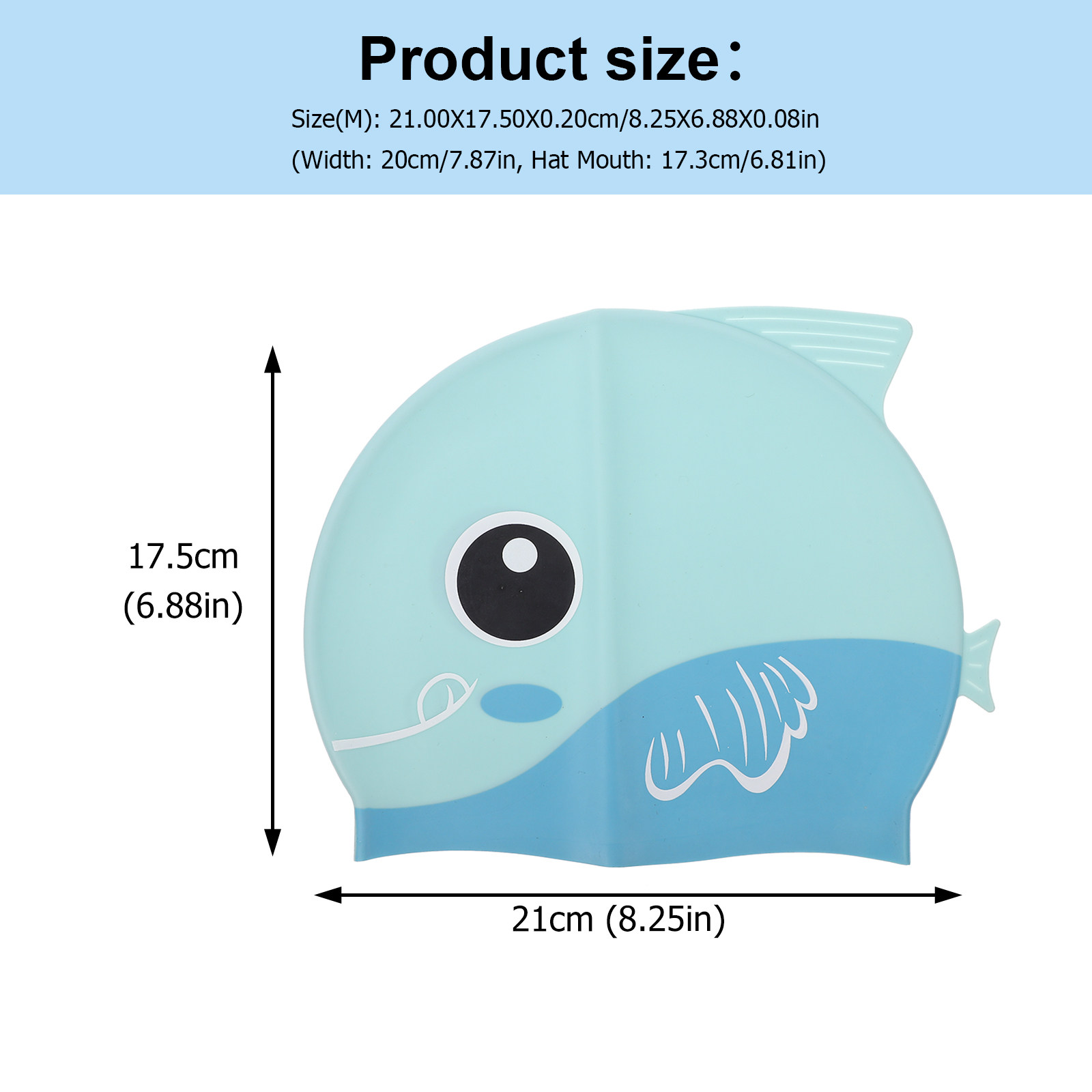 Kids Silicone Swim Cap with Ex - Swim Cap Silicone review and price