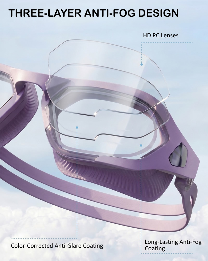 NEW HD Anti Fog Swimming Goggl - Swim Cap Silicone review and price
